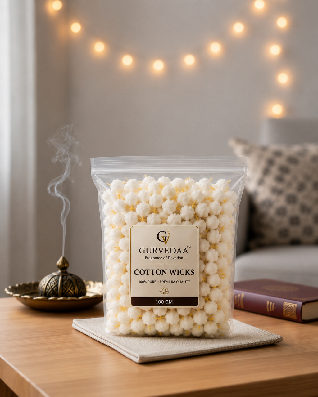 Cotton wicks for Pooja (Rui Batti)