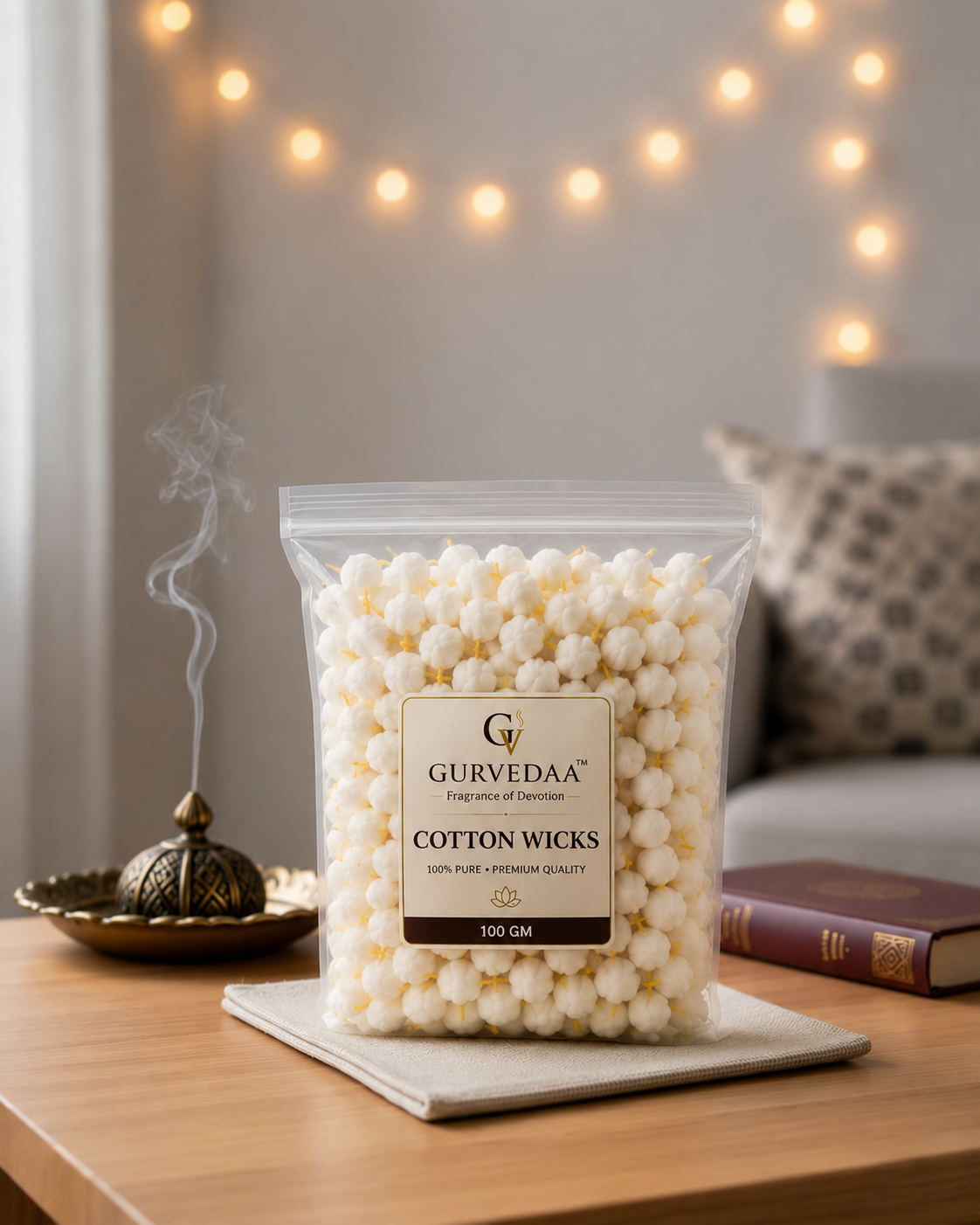 Cotton wicks for Pooja (Rui Batti)