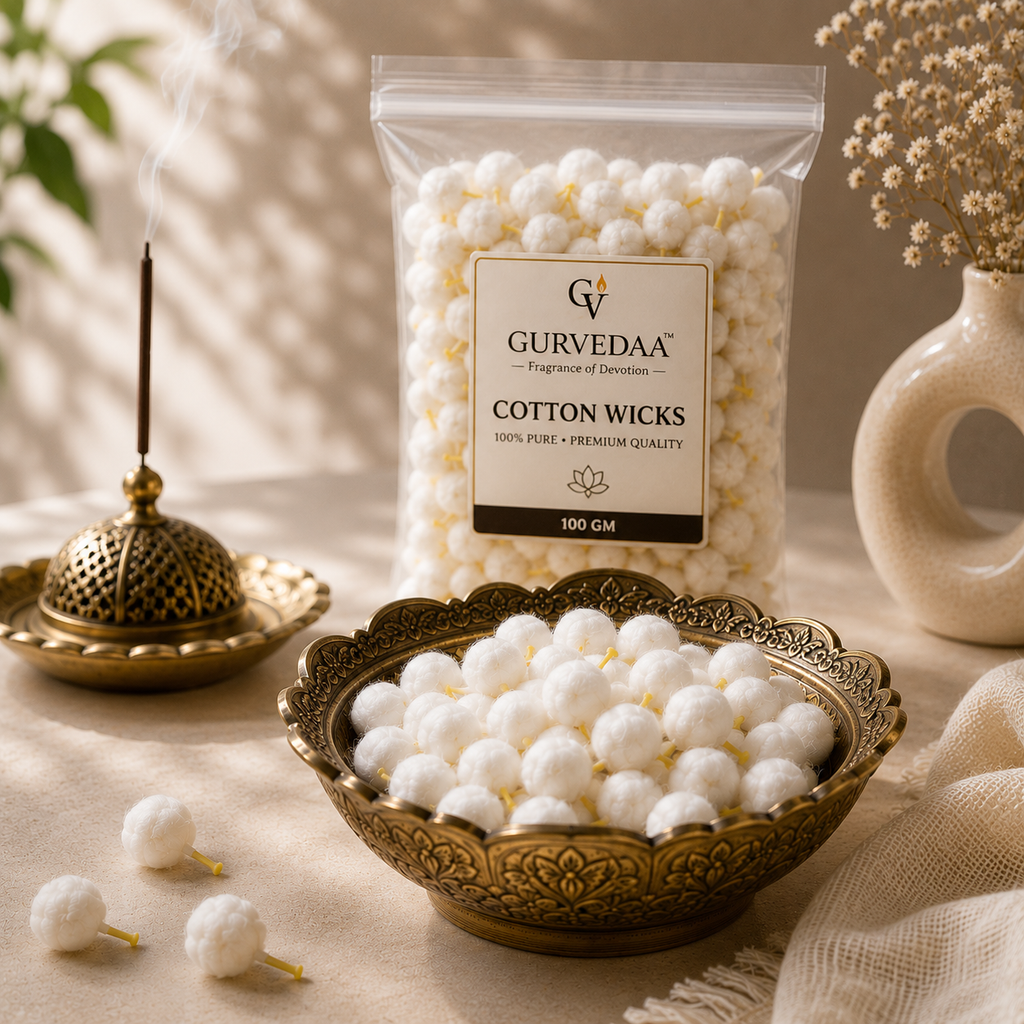Cotton wicks for Pooja (Rui Batti)