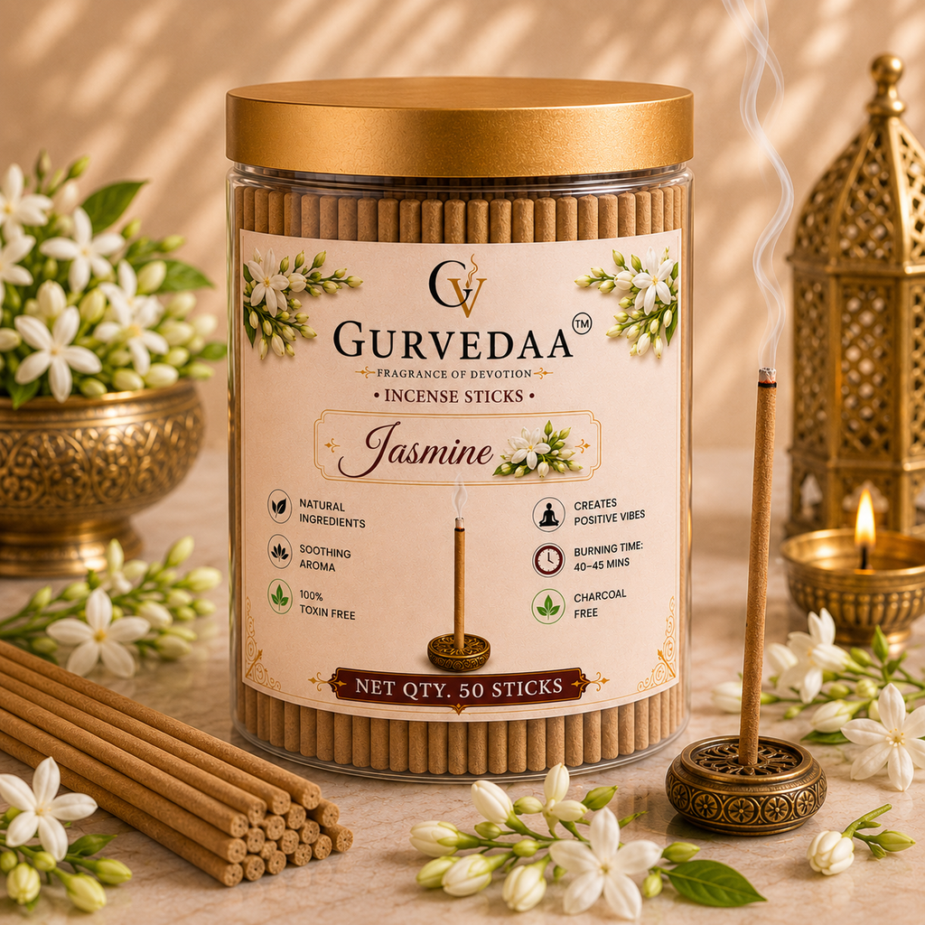 Jasmine Incense Sticks- Pack of 50 sticks