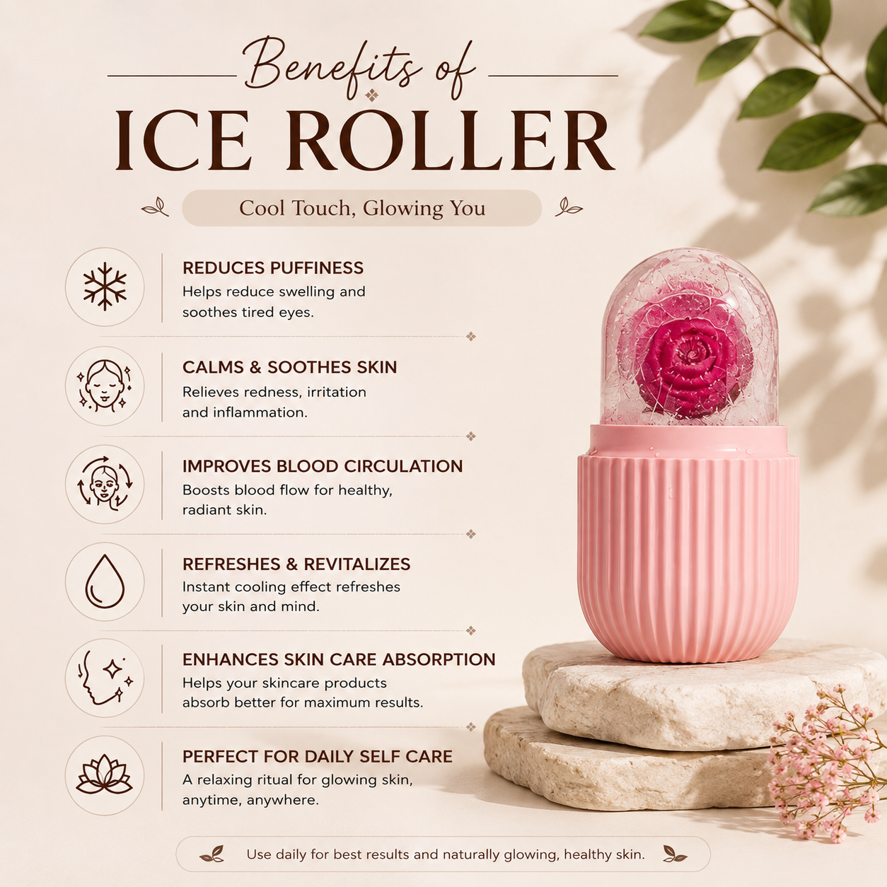 Silicone Ice Roller