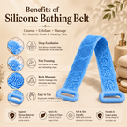 Silicone Belt for Exfoliating skin