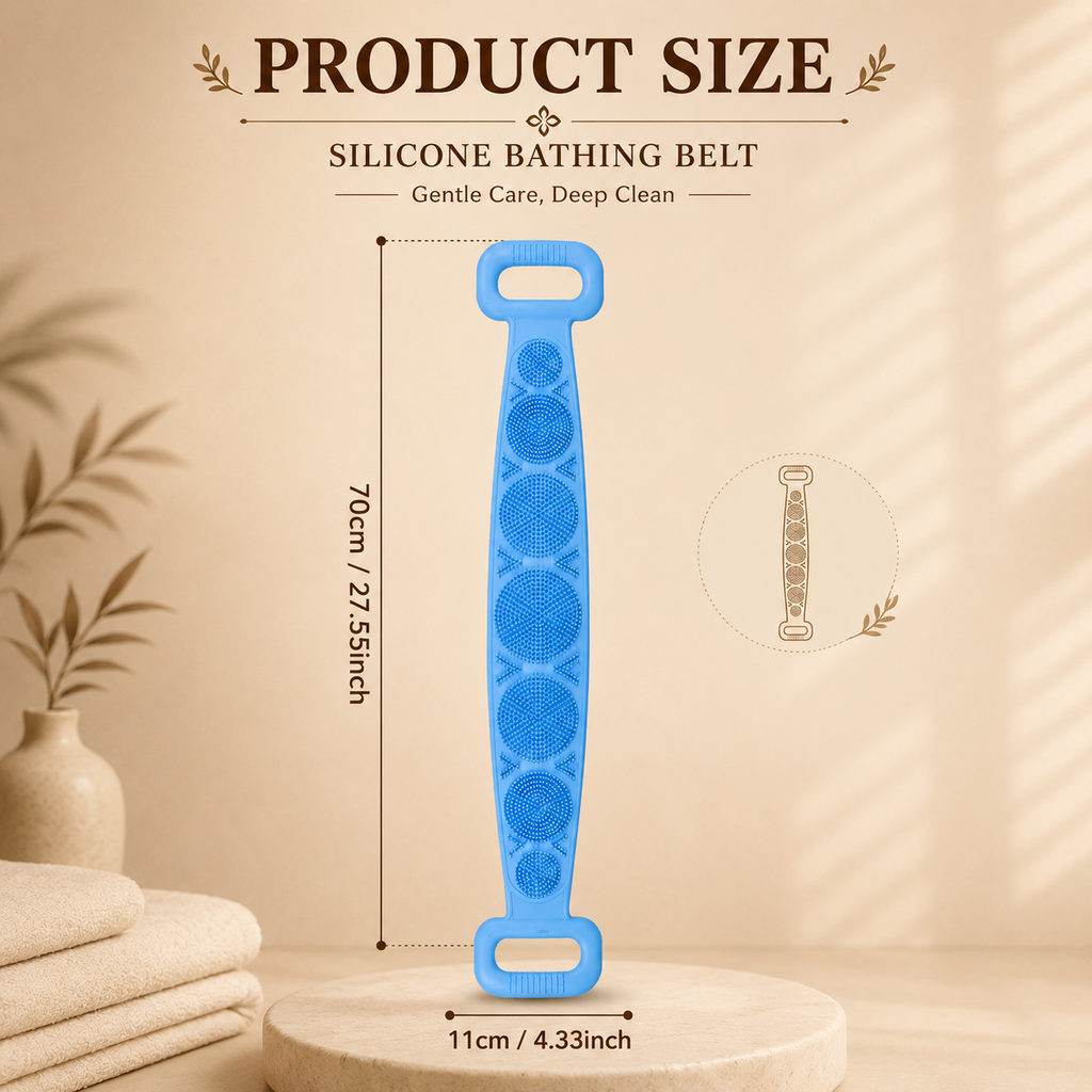 Silicone Belt for Exfoliating skin