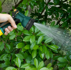 Garden Hose Spray Nozzle with 7 spray settings (Green)